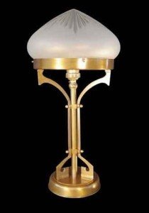 Art deco és a lámpa