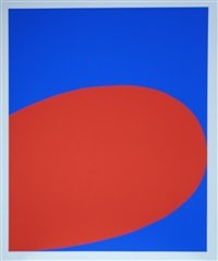 Red Blue by Ellsworth Kelly