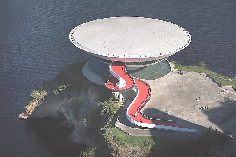 Niteroi Contemporary Art Museum by Oscar Niemeyer
